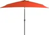 vidaXL Ombrellone con asta in metallo 300x200 cm terracotta Anteprima dell’immagine prodotto 16