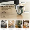 SoBuy FKW22-SCH Küchenwagen schmal mit Rollen Servierwagen Produktbild-Vorschau 5