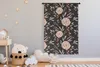MuchoWow® Wandteppich Wandbehang Rosen - Braun - Schwarz Produktbild-Vorschau 3