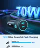 Ładowarka samochodowa 2x USB C 70W z podświetleniem LED Podgląd zdjęcia produktu 17