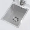 Spoelbak - Edelstahl - 40 x 40 cm, 20 cm Tiefe, Produktbild-Vorschau 1