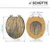 SCHÜTTE MDF WC Sitz SOLID WOOD, Toilettendeckel mit Produktbild-Vorschau 7