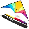 Cerf-volant HQ Delta Hawk Neon-Rainbow 146 cm Speed & Power Voir les images du produit 2