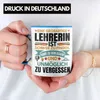 Trendation - Lehrerin Abschiedsgeschenk Tasse Geschenk zum Produktbild-Vorschau 2