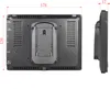 The back and side view of a camera field monitor with dimensions indicated. Náhled obrázku produktu