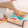 Lauflernwagen mit Bausteinen  Mehrfarbig Produktbild-Vorschau 6