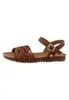 Mustang Sandalen Plat  Sandalen Plat - Cognac - Maat 38 Voir les images du produit 16