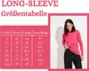 Damen Langarmshirt - Größe L - Stonewash - 100% Baumwolle - Produktbild-Vorschau 10
