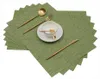 Abwaschbare Tischsets 6er Set, Gewebte Platzsets Abwaschbar Produktbild-Vorschau 3