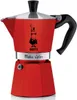 BIALETTI Moka Express 3 espresovač červený, 3 šálky Náhled obrázku produktu 3