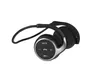 A pair of black and silver over-ear Bluetooth headphones is shown against a white background. Produktbild-Vorschau