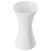 Blumenvase aus Keramik Weiß Glanz H 22,3 cm D 6 cm Produktbild-Vorschau 3