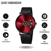 Herren Uhr Armbanduhr Männer Uhr Luxus Edelstahl schlank Produktbild-Vorschau 3