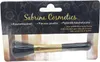 SABRINA Kosmetikpinsel schwarz/gold 12,5 x 2,5 cm Luxus Produktbild-Vorschau 3