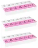 3x WELLGRO® Tablettenbox für 7 Tage - je 2 Fächer pro Tag, Produktbild-Vorschau 3