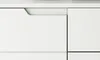 Kommode Paris Highboard 100x40x120cm weiß Hochglanz 2-türig Produktbild-Vorschau 5