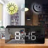 Verk 01457 Multifunkční zrcadlové hodiny s budíkem a Náhled obrázku produktu 5