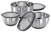Küchenprofi Schüssel-Set mit Deckel DELUXE rutschfest, Anteprima dell’immagine prodotto 1