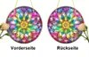 GKA XL Sonnenfänger Mandala Blume C2 20 cm bunt Buntglas Produktbild-Vorschau 4