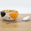 Winkee - Kočičí miska na cereálie | Roztomilá keramická Náhled obrázku produktu 5