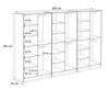 Kippschrank SANDBOX MODERN 300, mit LED Belechtung, Produktbild-Vorschau 6