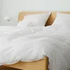 elegante Washed Baumwolle-Bettwäsche-Garnitur Crisp Farbe Produktbild-Vorschau 2