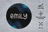 MuchoWow® Mauspad Mousepad Emily - Pastell - Mädchen 20x20 Produktbild-Vorschau 2