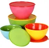 MONZANA® Schüssel mit Deckel 4er Set – Kunststoff BPA-frei, Produktbild-Vorschau 4