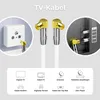 deleyCON MK-MK314, 15 m, TV plug, TV socket, Weiß Produktbild-Vorschau 6