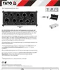 Yato YT-06031, Súprava skrutkových extraktorov, Uhlíková Náhľad obrázku produktu 9