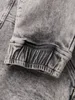 Ombre Clothing Denim-Hosen für Männer Burnor grau M Produktbild-Vorschau 10