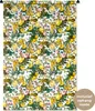 MuchoWow® Wandteppich Wandbehang Pfingstrose - Gelb - Produktbild-Vorschau 1
