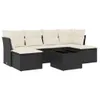 The Living Store 7-tlg. Garten-Sofagarnitur mit Kissen Produktbild-Vorschau 3