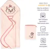 Set di asciugamani con cappuccio Disney per bambini, 2 Anteprima dell’immagine prodotto 4