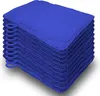A stack of blue wash mitts. Produktbild-Vorschau