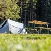 EVEBASE - Camping Set - Tisch - 2 Bänke - Bambus - Flex Produktbild-Vorschau 8