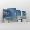 Bild auf Leinwand - Leinwandbild - himmel stern - 120x70cm Produktbild-Vorschau 4
