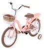 Buxibo - Kinderfahrrad für Mädchen - Ibiza - 16 Zoll - Rosa Produktbild-Vorschau 3