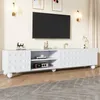Mobile TV, dimensioni 200x40x44 cm, con 3 ante, design Anteprima dell’immagine prodotto 1