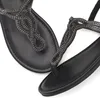 LASCANA Zehentrenner Sommerschuh, offener Schuh, schwarz Produktbild-Vorschau 2
