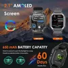 Smartwatch, 2.1''Smartwatch mit Telefonfunktion, Sportuhr Produktbild-Vorschau 5