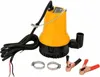 A yellow and black submersible pump with accessories. Náhľad obrázku produktu