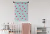 MuchoWow® Wandteppich Wandbehang Sommerlich - Blumen - Rosa Produktbild-Vorschau 2
