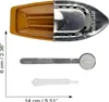 Blechspielzeug Kerzenboot Berlin silber braun Pop Pop Blech Produktbild-Vorschau 5