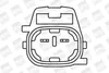 BorgWarner (BERU) ZS396 Zündspule 12V für JEEP CHEROKEE Produktbild-Vorschau 3