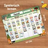Wochenplaner für Kinder Magnettafel Montessori 200 Magnete Produktbild-Vorschau 2