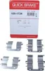QUICK BRAKE 109-1734 Zubehörsatz Scheibenbremsbelag Hinten Produktbild-Vorschau 5