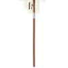 Parasol avec mât en bois 150 x 200 cm Sable Voir les images du produit 16