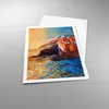 Poster - Poster ohne Rahmen - Manarola Bunt Öl - 61x91,5 cm Produktbild-Vorschau 3