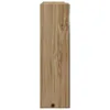 A side view of a tall, narrow cabinet with a wood grain finish. Náhled obrázku produktu